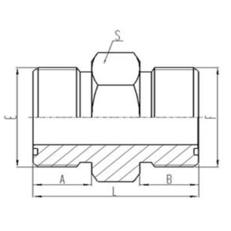 美製ORFS螺紋過渡(dù)接(jiē)頭