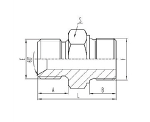 英製外螺紋60°內錐麵密封或組合墊密（mì）封|公製外螺紋組合墊密封