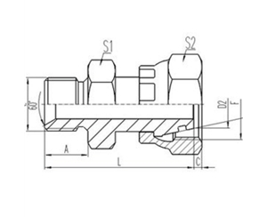 英製外螺紋60°內錐麵密封或組合墊密封|公（gōng）製活動內螺紋24°外（wài）錐麵帶O形圈（quān）密封
