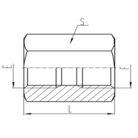 兩端英製固定內螺紋鋼墊(diàn)密封