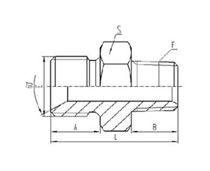 英（yīng）製外（wài）螺紋60°內錐麵密封或（huò）組（zǔ）合墊密（mì）封|美製布錐管（guǎn）外螺（luó）紋密封
