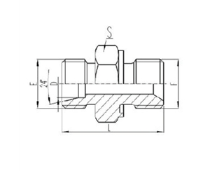 公製外螺（luó）紋24°內錐麵密封|公製外螺紋ED膠墊密封