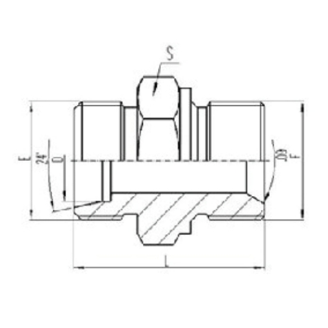 公製（zhì）外（wài）螺紋24°內錐麵密封|公（gōng）製外螺紋60°內錐麵密封或組合墊密封