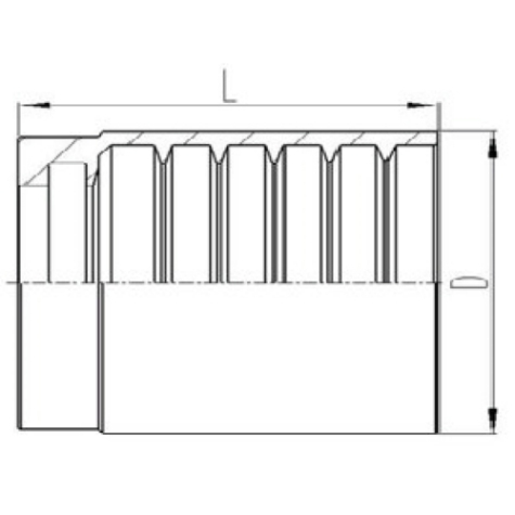 二層不剝（bāo）膠（jiāo）套筒