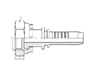 美製內螺紋（wén）平麵（miàn）密封