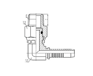 90°美製布（bù）錐管旋轉外螺紋