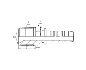 英製外錐管螺紋密封管接頭