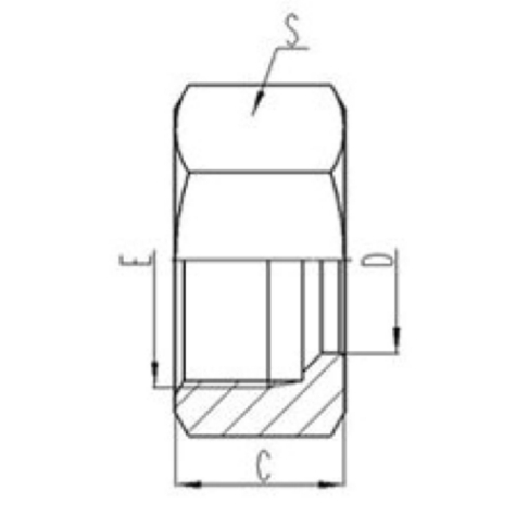 輕係列卡套螺母